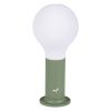 Kaktusově zelená nabíjecí stolní LED lampa Fermob Aplo 26,5 cm