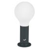 Antracitová nabíjecí stolní LED lampa Fermob Aplo 26,5 cm