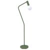 Kaktusově zelená kovová nabíjecí stojací LED lampa Fermob Aplo 138 cm