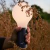 Antracitová kovová nabíjecí stojací LED lampa Fermob Aplo 138 cm -fv-interier-25