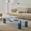 Modrý skleněný konferenční stolek Kave Home Adularia 140 x 60 cm -fv-interier-25