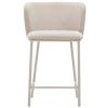 Béžová čalouněná barová židle Kave Home Ciselia 65 cm II.