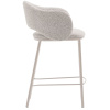 Béžová čalouněná barová židle Kave Home Maina 65 cm