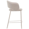 Béžová čalouněná barová židle Kave Home Maina II. 65 cm