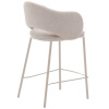 Béžová čalouněná barová židle Kave Home Maina II. 65 cm