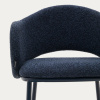 Modrá čalouněná barová židle Kave Home Maina 65 cm -fv-interier-25