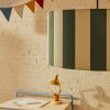 Modré pruhované stínidlo Kave Home Ciral 40 cm -fv-interier-25