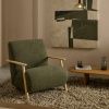 Zelený abstraktní obraz Kave Home Fida 118 x 94 cm -fv-interier-25