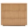Dubová komoda Kave Home Helvine 90 x 50 cm