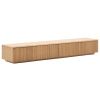 Dubový TV stolek Kave Home Helvine 200 x 40 cm