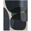 Abstraktní obraz Kave Home Nemsa 100 x 80 cm