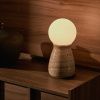 Béžová kamenná stolní lampa Kave Home Okeni -fv-interier-25