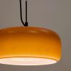 Oranžové skleněné závěsné LED světlo Kave Home Reig 38 cm -fv-interier-25
