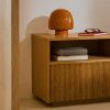 Oranžová skleněná stolní lampa Kave Home Reig -fv-interier-25