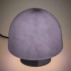 Modrá skleněná stolní lampa Kave Home Reig -fv-interier-25