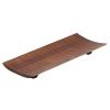 Hnědé dřevěné servírovací prkénko Kave Home Rommu 38 x 15 cm