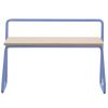 Modrá dětská lavice Kave Home Tinn 75 cm