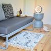 Zemitě červená nabíjecí stolní LED lampa Fermob Hoopik 24 cm -fv-interier-25