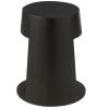 Černý dřevěný odkládací stolek J-line Colis 40 cm