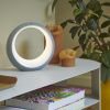 Popelavě šedá nabíjecí stolní LED lampa Fermob Hoopik 24 cm -fv-interier-25