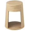 Dřevěný odkládací stolek J-line Colis 40 cm