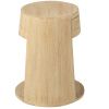 Dřevěný odkládací stolek J-line Colis 40 cm