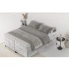 Světle šedá čalouněná postel boxspring ARAYA 160 x 200 cm -fv-interier-25