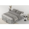 Šedá čalouněná postel boxspring ARAYA 160 x 200 cm -fv-interier-25