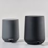 Černý plastový pedálový odpadkový koš Nova 3 l -fv-interier-25