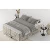 Béžová čalouněná postel boxspring ARAYA 140 x 200 cm -fv-interier-25