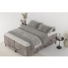 Hnědá čalouněná postel boxspring ARAYA 140 x 200 cm -fv-interier-25
