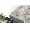 Hnědá čalouněná postel boxspring FREJA 160 x 200 cm -fv-interier-25