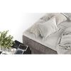 Hnědá čalouněná postel boxspring FREJA 180 x 200 cm -fv-interier-25