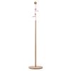 Růžový dubový věšák Hook 170 cm