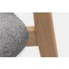 Šedá bouclé jídelní židle Unique Furniture Elim -fv-interier-25