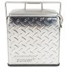 Stříbrný kovový chladící box ZUIVER BE HEAVY 32 x 24 cm