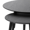 Set dvou černých dubových konferenčních stolků Unique Furniture Adda 58/88 cm -fv-interier-25