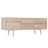 Dubový TV stolek Fawn 180 x 45 cm