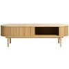 Dubový TV stolek Unique Furniture Carno 160 x 45 cm