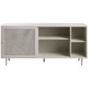 Šedá kovová komoda Unique Furniture Veep 160 x 45 cm