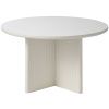 Šedý lakovaný konferenční stolek Unique Furniture Palma 80 cm