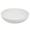 Bílý mramorový servírovací talíř Kave Home Ecin 15 cm