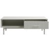 Šedý lakovaný konferenční stolek Unique Furniture Palma 120 x 60 cm