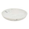 Bílý mramorový servírovací talíř Kave Home Ecin 20 cm