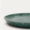 Zelený mramorový servírovací talíř Kave Home Ecin 20 cm -fv-interier-25