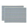 Set dvou modrých prostírání Stripe 48 x 33 cm