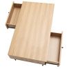 Přírodní konferenční stolek Unique Furniture Pensacola 110 x 60 cm