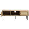 Přírodní TV stolek Unique Furniture Pensacola 120 x 40 cm