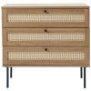 Přírodní komoda Unique Furniture Pensacola 80 x 40 cm