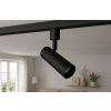 Černé kovové LED světlo do magnetické lišty Nova Luce Lod 24,5 cm -fv-interier-25